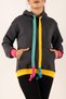 Colorful Drawstring Three Thread Sweat