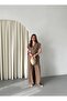Mink Juana Vest Trousers Linen Set - 8591 - 5