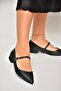 U 725512209   Black Women's Ballerinas - 3