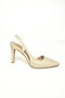 U 404589409   Beige Thin Heeled Women's Shoes - 5