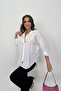 Women's Polka Dot Patterned Shirt - 6