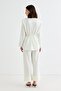 Edna Padded Shirt Ecru - 4