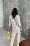Women's Thin Striped Shirt - 6