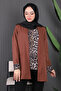 Brown Innerwear Necklace Jacket Triple Combination Suit - 3