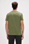 Solid Green Basic Men's T-Shirt - 5