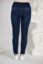 3494-Tufted Leg Nail Ankle Length Maternity Jeans - 5