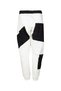 Women's Ecru Black Trousers 16135 - 5