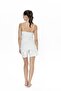 20076 Women's Snow Melange Thin Strap Shorts Set - 4