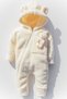 X Silk Atlas Girl Boy Baby and Child Teddy Bear Jumpsuit - 2