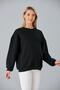 IŞIL 6487-Three Thread Raised Maternity Sweatshirt - 4