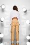Women's Beige Trousers 15464 - 4