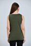 IŞIL 4542-Maternity T-Shirt Strappy Sleeve Striped Facing Baby - 4
