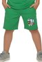Wild Skaters Printed Boys' Suspender T-Shirt and Shorts Set Top and Bottom - 3