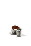Elegant Snakeskin Patterned T-Bar Heeled Shoes - 3