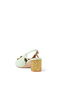 Chelsea Block Heeled Sandals - Pastel Green - 8