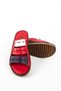 Bern Women's Genuine Leather Slippers - red - 3