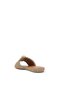 Gold Colored Flat Bottom Women's Slippers - 5