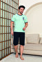 Combed cotton (single jersey) Capri Pajama Set - 2