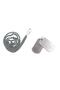 Steel Soldier Tag and Chain Stainless - Press Print Embossed Lettering - 2