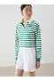 Esvab • Modern & Distinctive Devrik Roba Collar Los Angeles Printed Women's Sweatshirt - 2