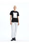 Crew Neck Printed Women's T-Shirt (S5) - 2