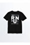 Xside Active Crew Neck Printed Oversize Women's T-Shirt (S5) - 7