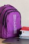 Unisex Purple Backpack Large School Bag Travel Bag Water Repellent Sports Bag 45X30X15Cm 24Lt - 7