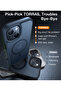 Magnetic Shockproof Case for iPhone 15/14, 12FT Drop Protection, Slim, Anti-Scratch, Black - 6