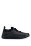 Dockers Men's Genuine Leather Casual Sneaker Shoes Elastic Laces Lightweight Comfortable Non-Slip Sole Black - 5