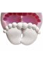 7cm Baby Feet Silicone Mold K-311, Stone Powder Soap Plaster Candle Mold - 3