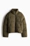 Nylon puffer jacket