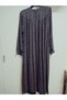 Robadan Long Sleeve 100% Viscose Push Flower Mother Dress, Prayer Dress
