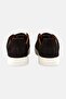 Men Suede Slip On Casual Shoes, Dark Brown - 2
