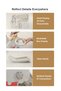 Children's Freestanding Slide Indoor Household Small Kids Slide for Toddlers Folding Indoor White - 5