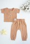 X Silk Atlas Baby Boy Girl Kshort Sleeve Muslin Set