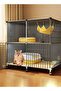 Cat Cage Indoor Small Cat Villa Cat House - 6
