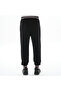 Men's High Waist Black Ribbed Sweatpants - 3