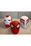 Ironman-Spiderman 3'lü Set Maske