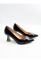 Women's Genuine Leather Heeled Shoes - 2