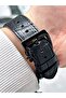 Special design calendar 3 atm waterproof leather cord men wrist watch - 4
