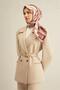 Armi̇ne Twill Silk Scarf 2025 Summer Season 9306D02-33 - 3