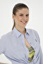 Cotton Linen Blended Comfortable Fit Blue Women's Shirt - 4