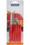 Since 1911, Made In Brazil - Diamant 6 Pieces Paring Knife Set With Stainless Steel Blade