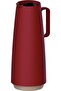 Since 1911, Made In Brazil - Exata Red Plastic Thermal Flask With 1 Liter Glass Liner
