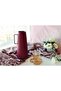 Since 1911, Made In Brazil - Exata Red Plastic Thermal Flask With 1 Liter Glass Liner - 5