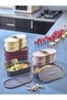2 Layers Food Storage Container Lunch Box Set - Athlete Diet Student Fitness School Work Lunch Box - 3