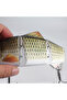 25cm 135g 25cm 135g New Artificial Bait Big Fishing Lure 4 Segment Sinking Swimbait Crankbait Hard - 3