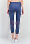 Women Tight Fit Training Leggings, Slate Blue - 3