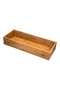 Convenient Space Saving Storage Bamboo Organizer Brown