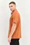 x Select Men Sportswear Fit Short Sleeve Outdoor Polo Shirt, Rust - 2